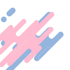 modern abstract pastel geometry dashed corner