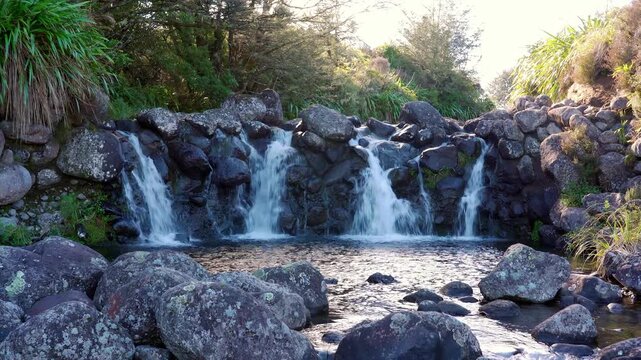waterfall in the forest