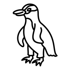 Yellow-Eyed Penguin Icon