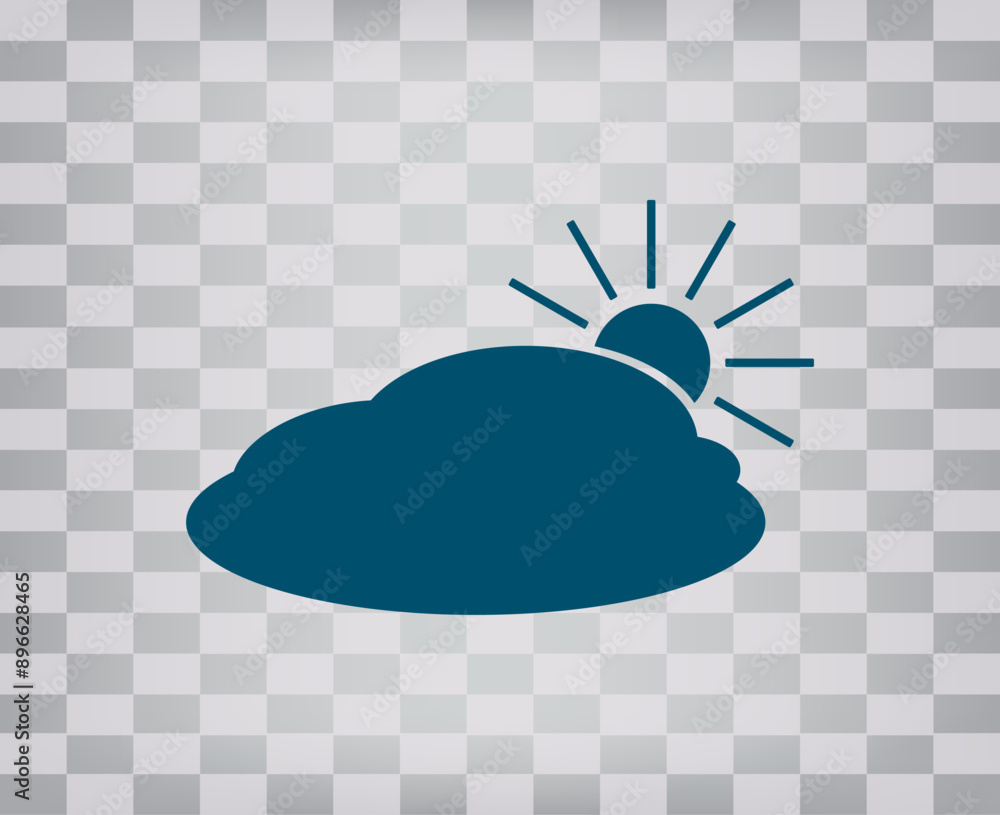 Poster vector icon on gray background with gradient