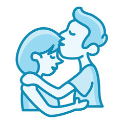 Forehead Kisses Icon