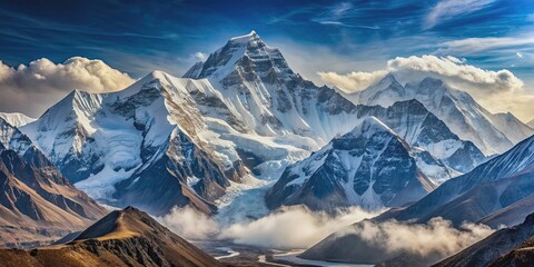 Majestic View Mount Everest Nepal