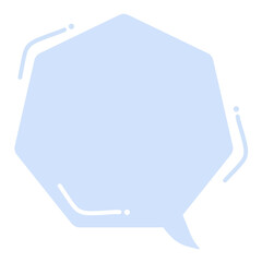 Cute Speech Balloon Communication