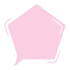 Cute Speech Balloon Communication