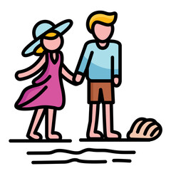 Beach Walks Icon