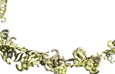 3d Symbol of Law and Justice, with lots of copy space for your individual text