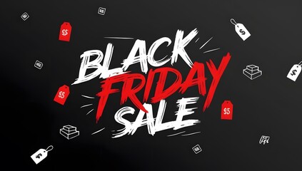 Engaging Black Friday Banner Promoting Best Deals