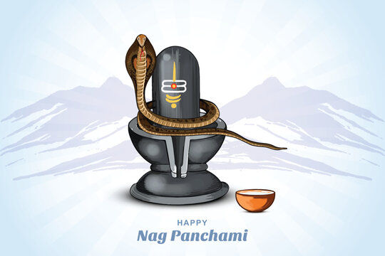 Happy naag panchami indian festival background