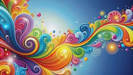 Abstract colorful swirl design, abstract, colorful, swirl, pattern, vibrant, artistic, background, texture, graphic, modern, art