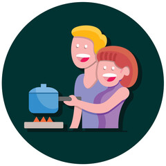 Cooking Together Icon
