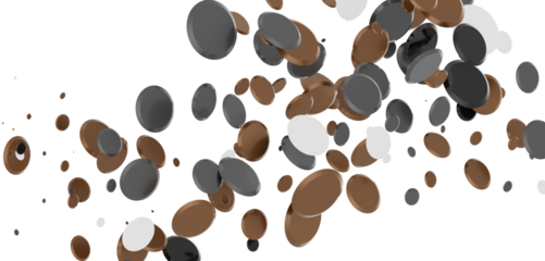 Confetti, paper triangle on the floor, fancy, colorful, celebration party