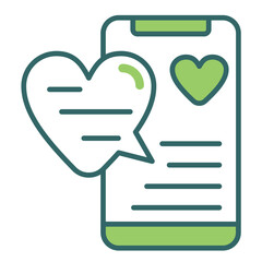 Love Message Icon
