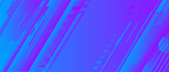 abstract blue tech background with gradient lines. vector illustration