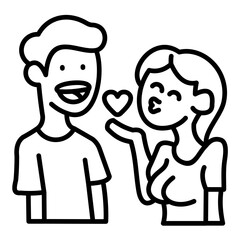 Romantic Gestures Icon