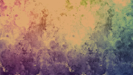 Abstract brush painted sky fantasy pastel pink watercolor background. creative design watercolor with grunge or pepar and marble texture background Old grunge textures design pattern. Grain Pastel gra