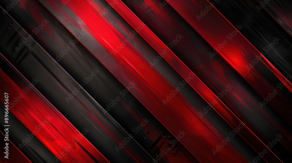 Poster abstract red and black are light pattern with the gradient is the with floor wall metal texture soft