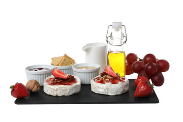 PNG, Camembert cheese, delicious food, isolated on white background