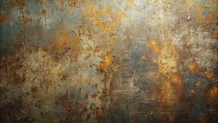 Obraz premium Metallic texture with grungy, weathered surface , metal, rusty, steel, industrial, background, abstract, texture, rough, aged
