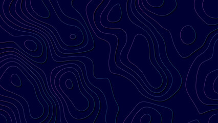 Vector abstract blue origami papercut vintage digital smooth carve wave line light backdrop background. Abstract paper cut art background design for website template. 