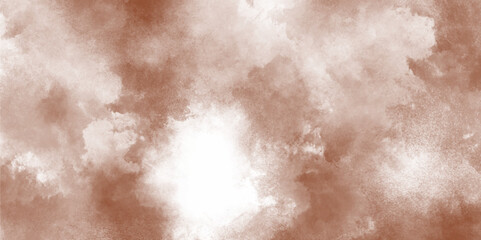 brown  abstract background with white grunge effect background. brown velvet grunge texture fantasy smooth watercolor painted art design. Dark elegant Royal brown  shades aquarelle paint