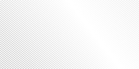 Fototapeta premium Vector gradient gray line abstract pattern monochrome striped texture, minimal background. Abstract background wave line elegant white striped diagonal line technology concept web texture.