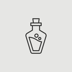 Vector Simple Isolated Potion Icon