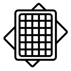 Graph Paper Icon