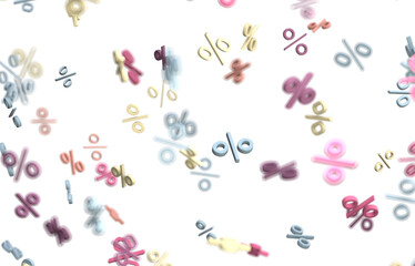 sale digital percentin 3d