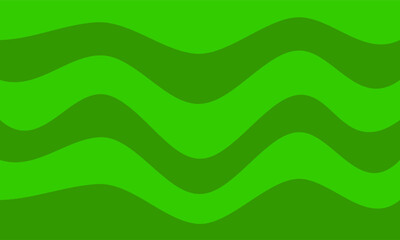 green stripes lines wave curves abstract background
