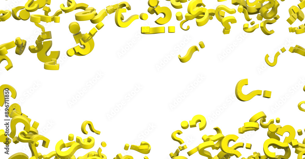 Poster Question marks Quiz doubt survey faq public poll.