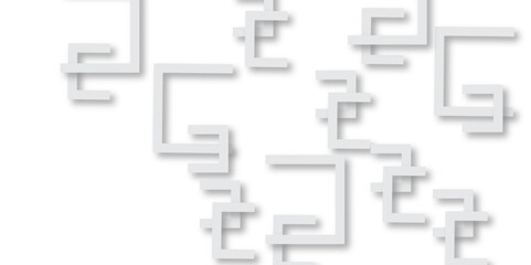 Seamless abstract technology line triangle diamond square background. Geometric lines white abstract modern geomatics background splash template for web design and site decoration.