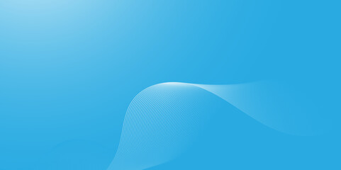 Vector Abstract blue digital blend wave lines and technology background. Modern blue flowing wave lines and glowing moving lines. Futuristic technology and sound wave lines background.