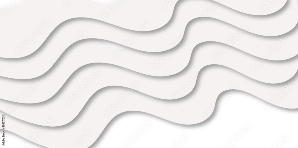 Poster abstract grey square shape with futuristic concept embossed papercut background with neomorphism abs