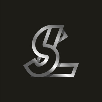 recommend clip art: Initial Letter LS or SL Logo, Monogram Logo letter L with S combination, design logo template element, vector illustration