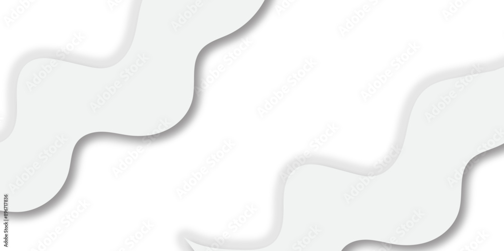 Poster abstract grey square shape with futuristic concept embossed papercut background with neomorphism abs