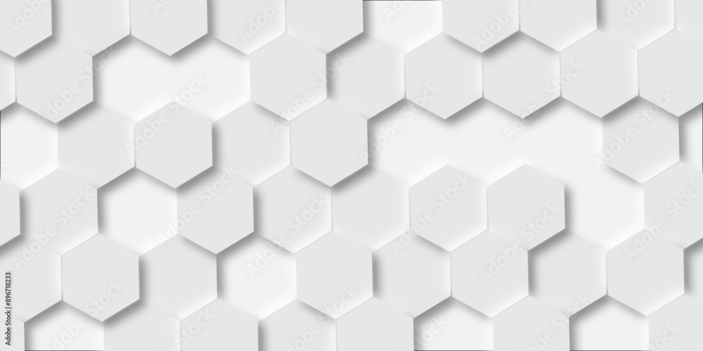 Poster abstract grey square shape with futuristic concept embossed papercut background with neomorphism abs