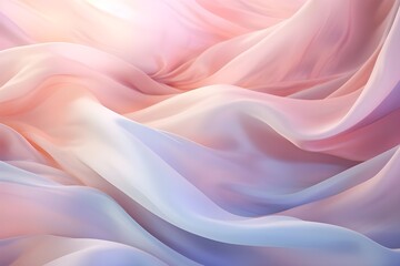 Fototapeta premium Abstract Background in Soft Pastel Gradients, Creating a Dreamy and Ethereal Atmosphere