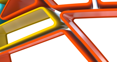 Mosaic triangular low poly style abstract geometric background