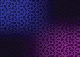 Abstract circle art purple pattern dark background