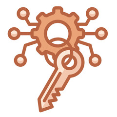 Obraz premium Encryption Icon