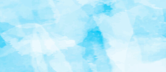 Abstract watercolor paper textured illustration. grungy violet gradient watercolor artistic brush paint stain background. light sky blue background.. retro aquarelle card design.