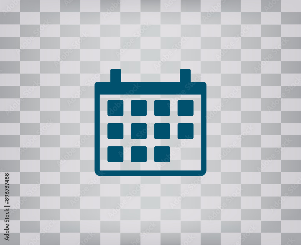 Poster vector icon on gray background with gradient
