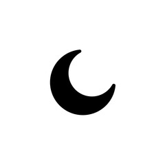 Moon icon for digital use