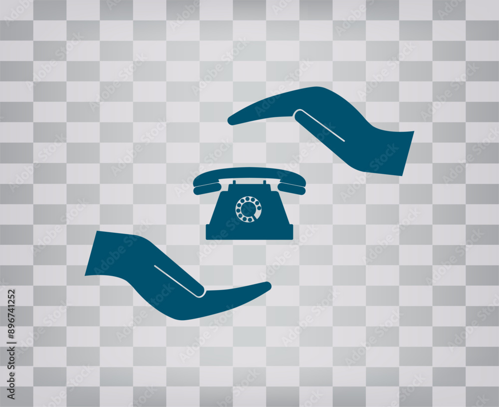 Poster vector icon on gray background with gradient