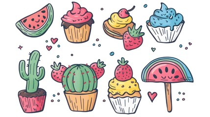 Sweet Summer Treats & Cacti