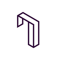 Monogram 7. Number 7. Number 7 design logo. Monogram letter mark 7 logo design. Monogram design vector logo. Monogram number 7 logo design. Simple number 7 monogram. Monogram 7 design logo.