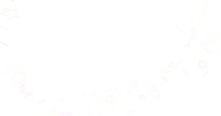 XMAS Stars - Festive christmas card. Isolated illustration white background. -