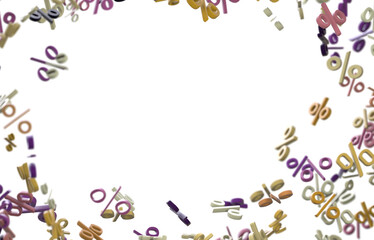 sale digital percentin 3d