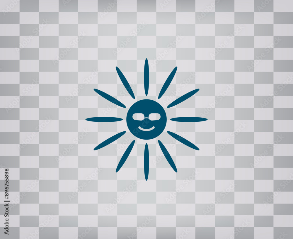 Poster vector icon on gray background with gradient