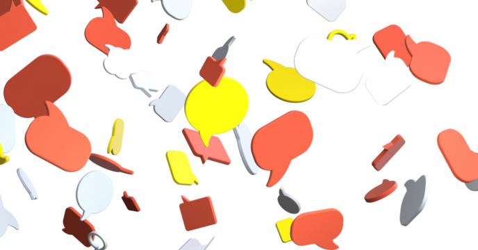 holding smartphone and checking email online on web with